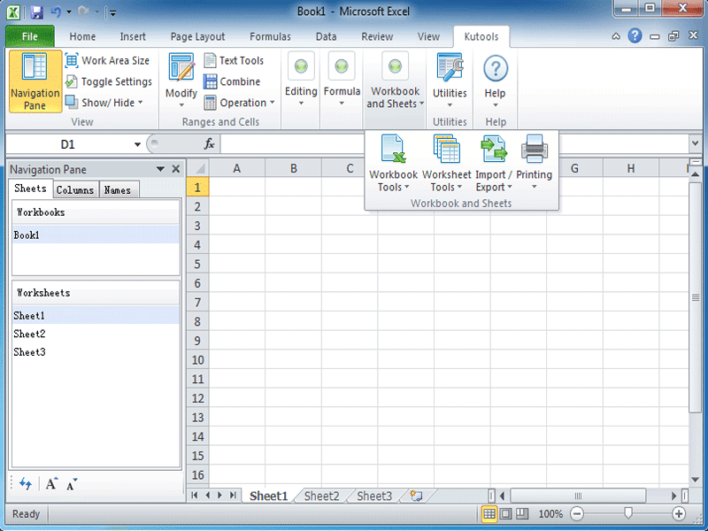 Kutools For Excel Key